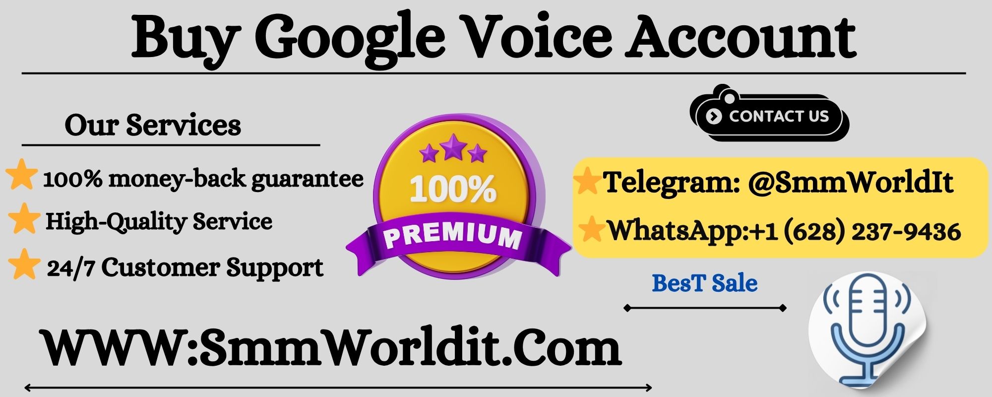 Buy Google Voice Account