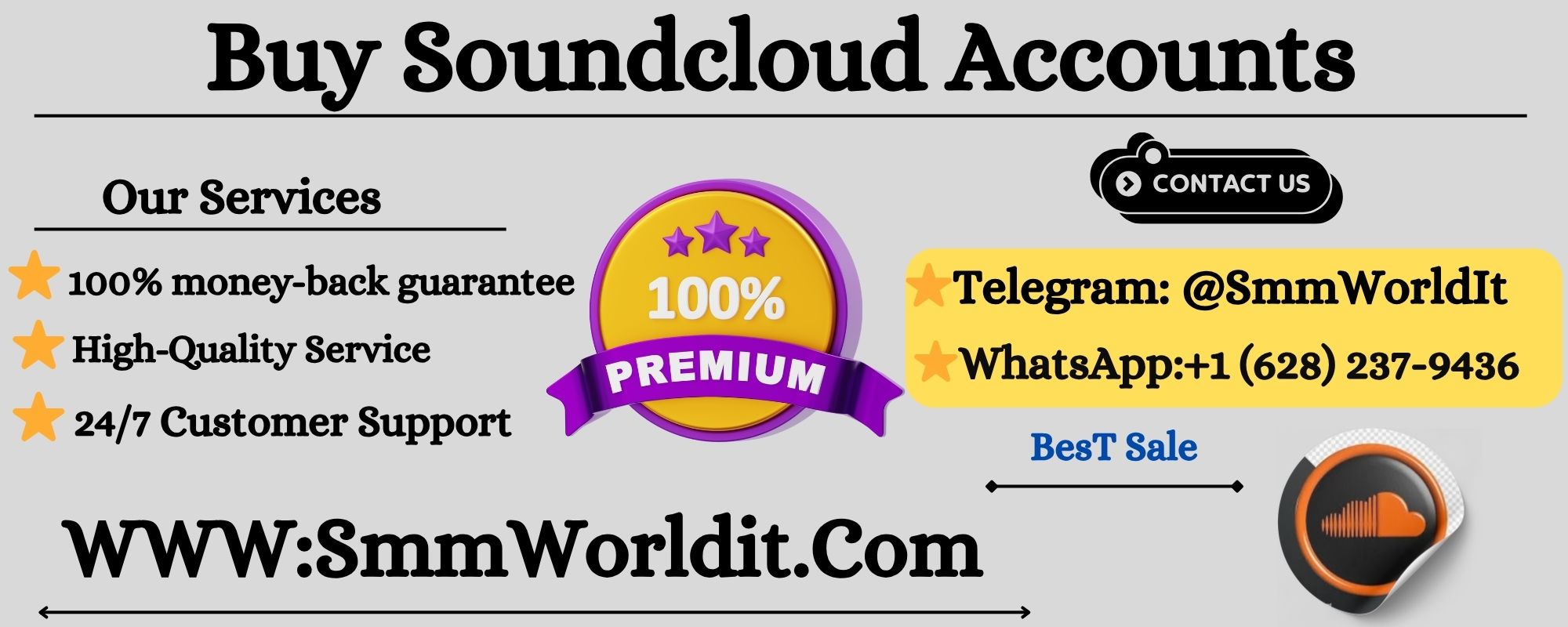 Buy Soundcloud Accounts