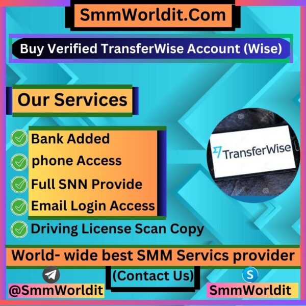 Buy Verified TransferWise Account (Wise)