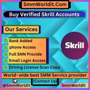 Buy Verified Skrill Accounts