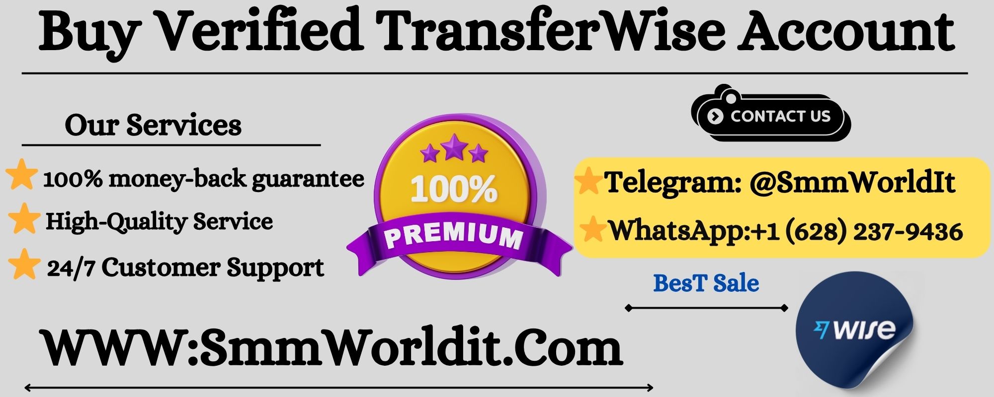 Buy Verified TransferWise Account (Wise)