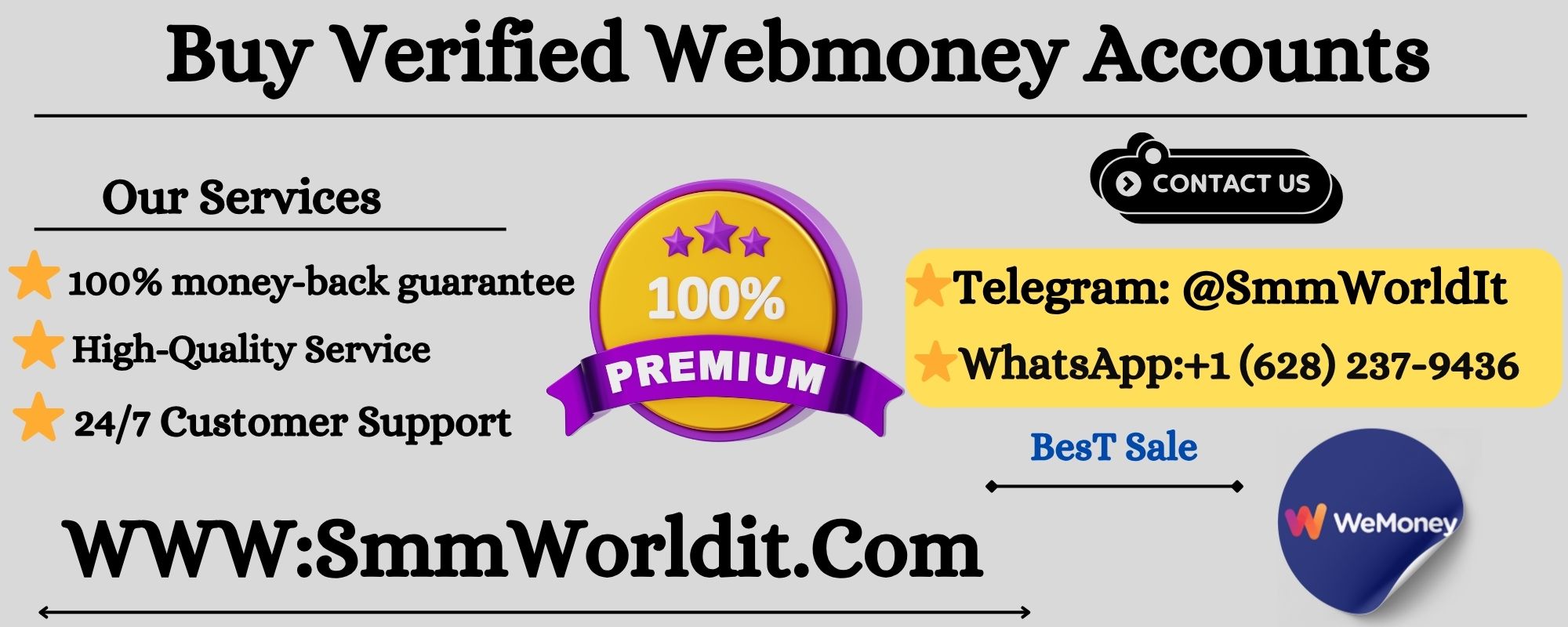 Buy Verified Webmoney Accounts