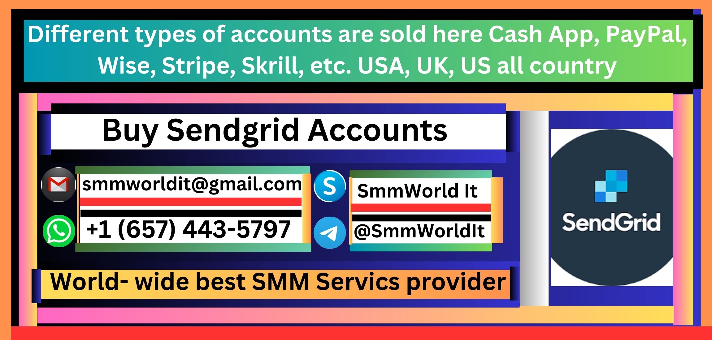 Buy Sendgrid Accounts