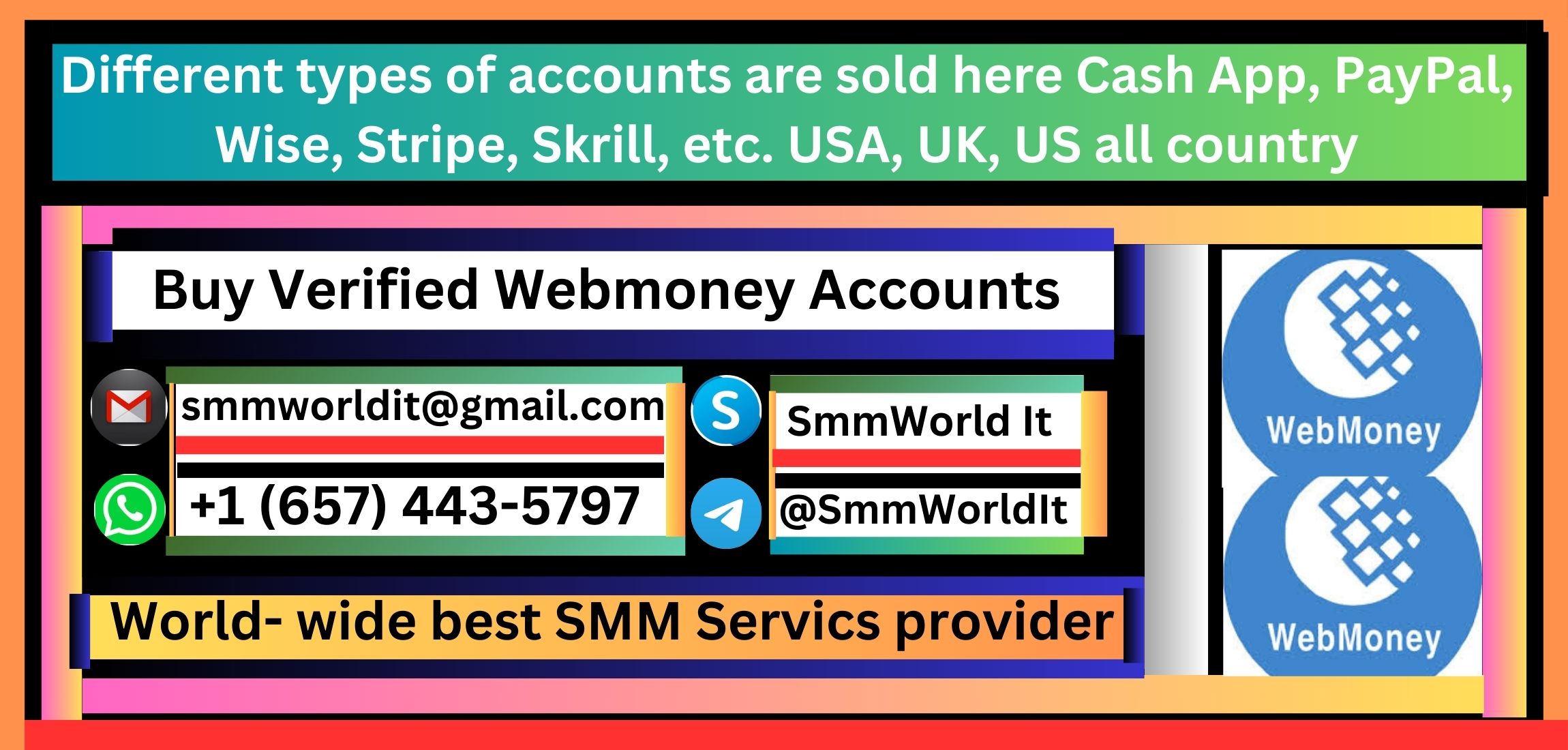 Buy Verified Webmoney Accounts